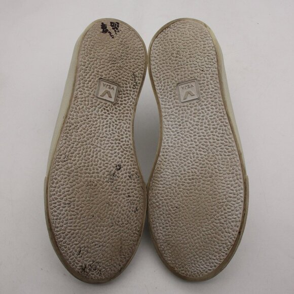 Veja Esplar White Leather Women’s Size 5 Lace Up Trainer Casual Sneakers - Picture 7 of 10